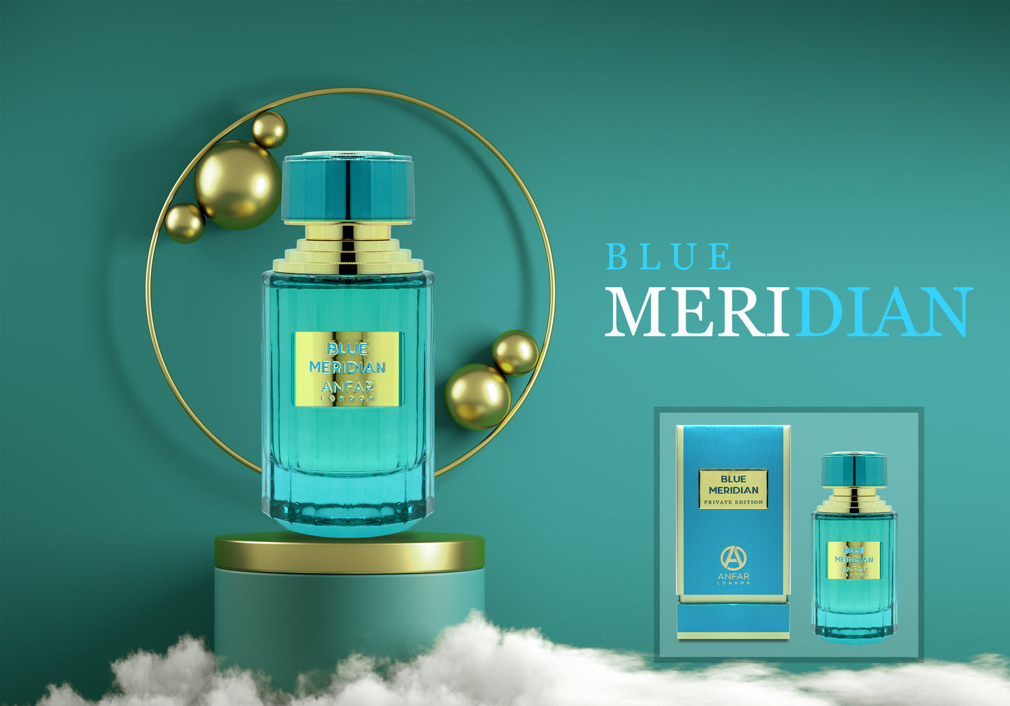 BLUE MERIDIAN by ANFAR LONDON, apa de parfum, femei, 100ML