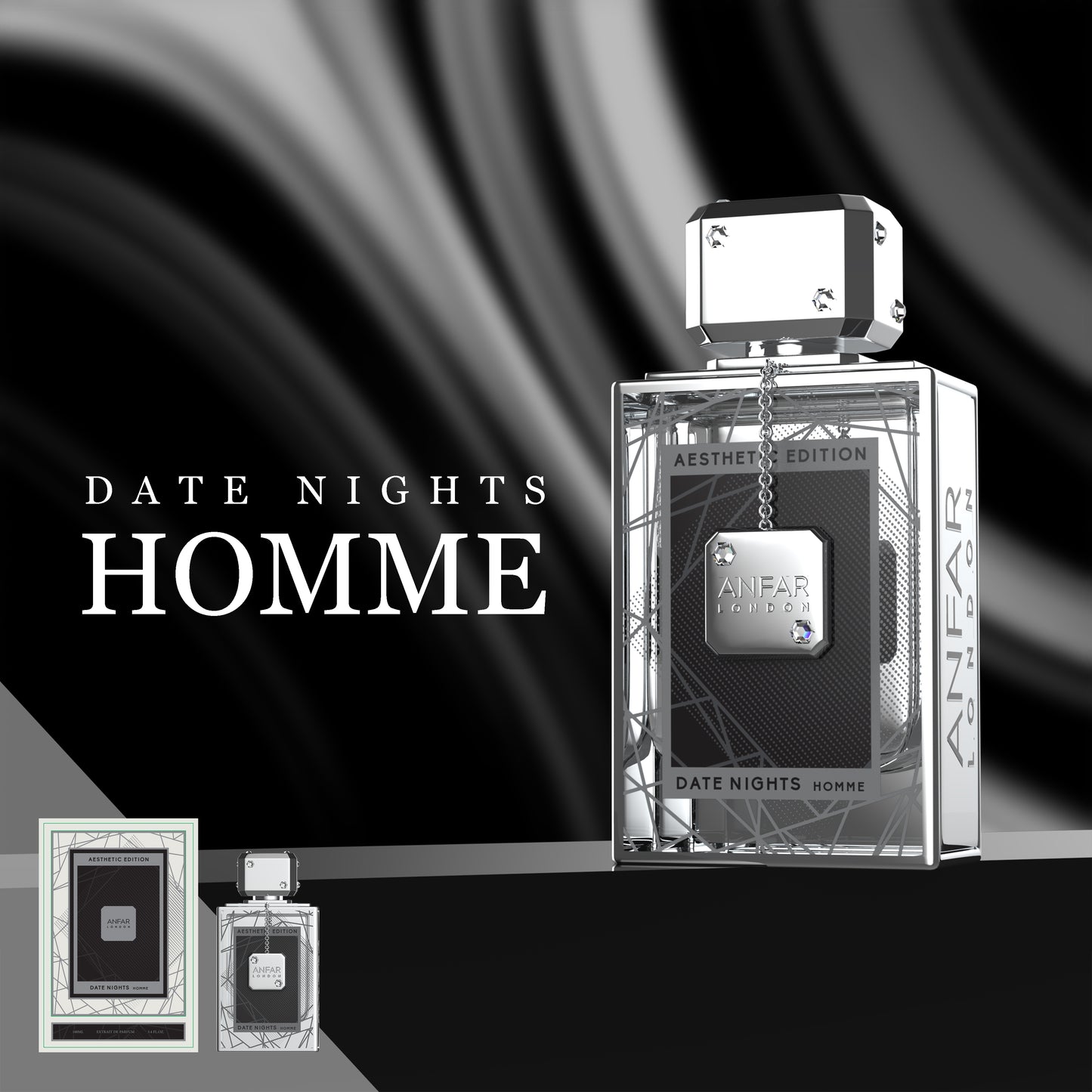 DATE NIGHT HOMME by ANFAR LONDON, extract de parfum, barbati, 100ML