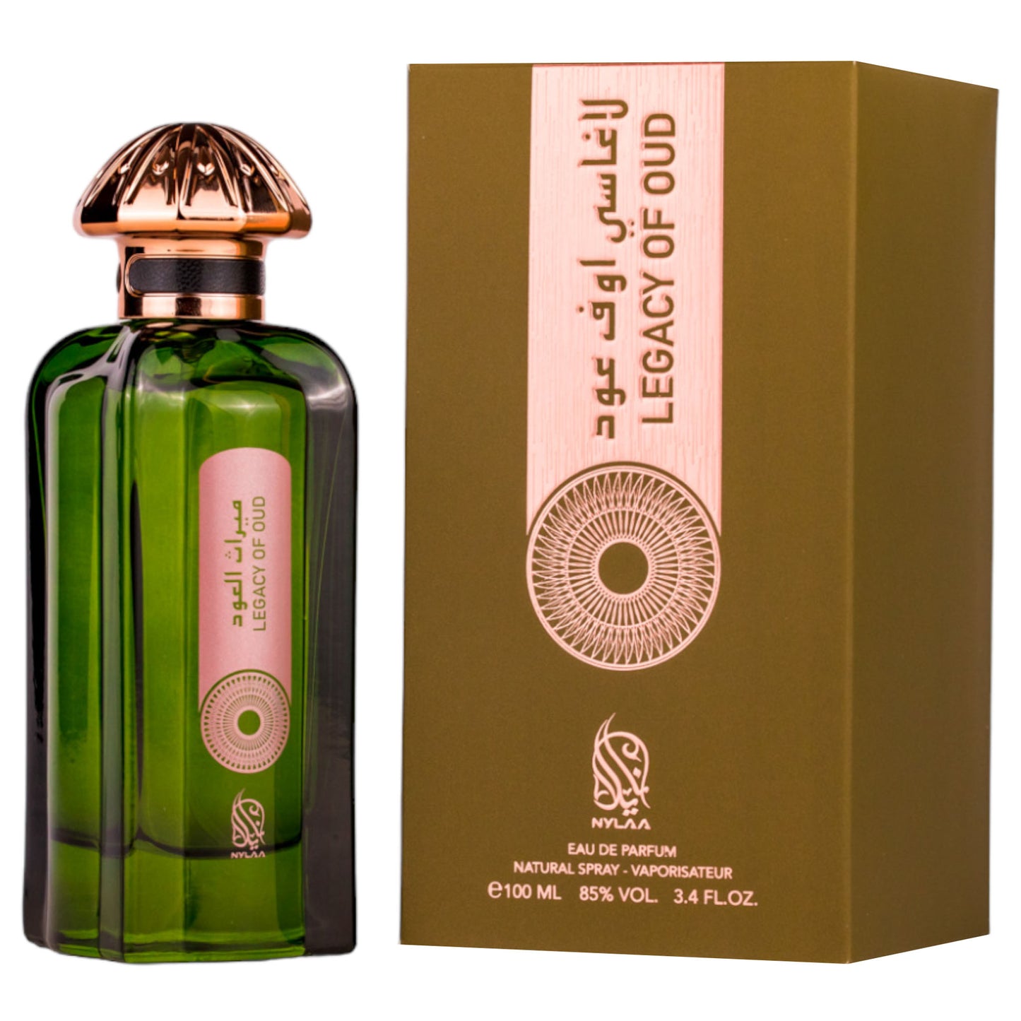 Apa de parfum Legacy of Oud by Nylaa, unisex - 100 ml
