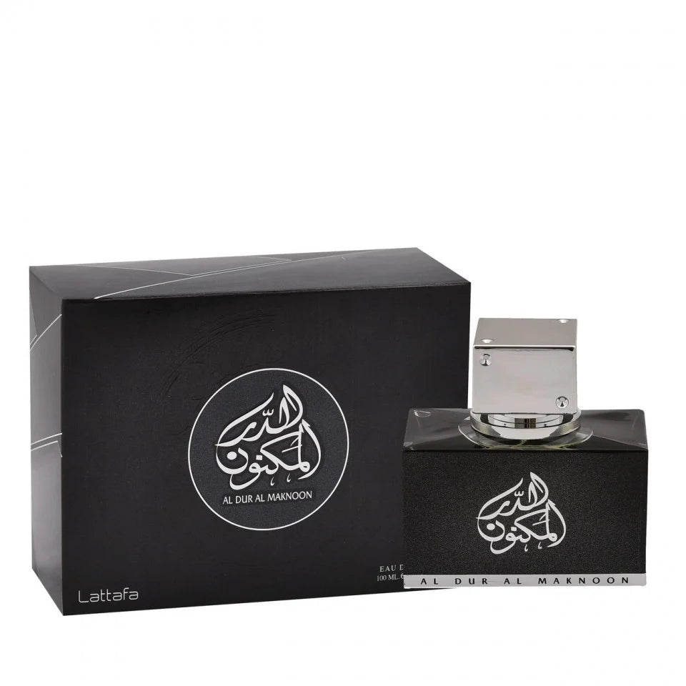 Apa de parfum, AL DUR AL MAKNOON SILVER by Lataffa, 100ml, barbati