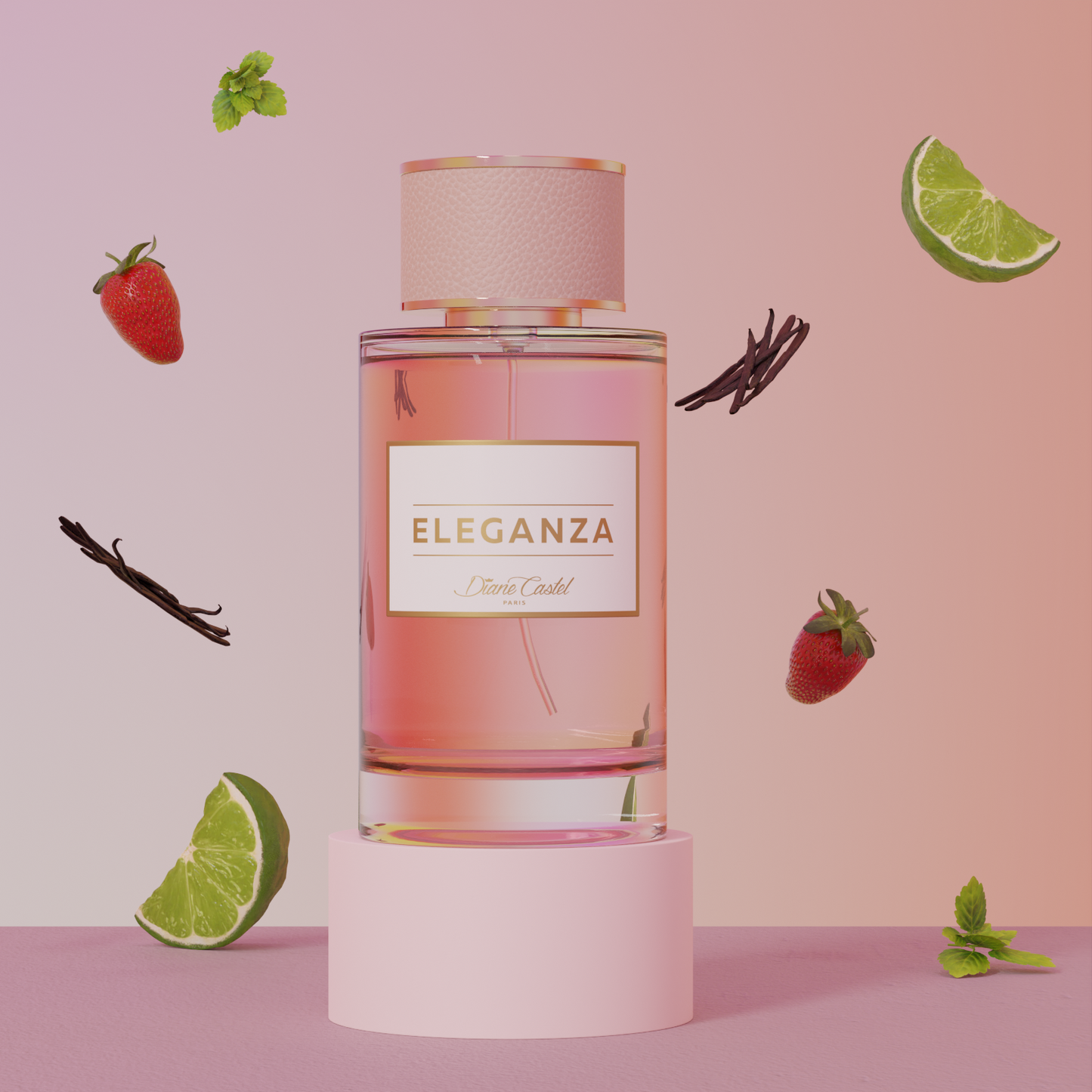 Set cadou 3 produse Eleganza, apă de parfum + loțiune de corp + mini parfum