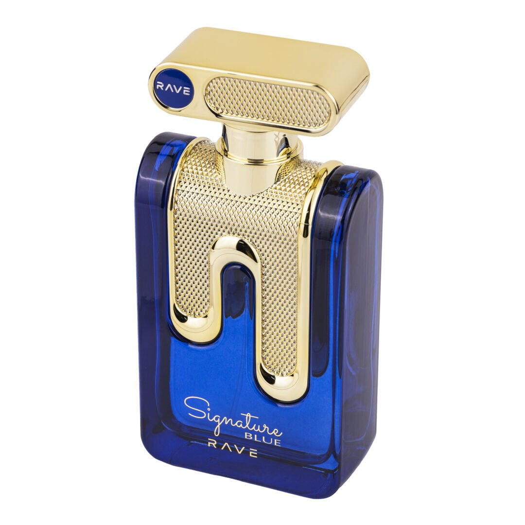 Parfum arabesc Signature Blue, RAVE, apa de parfum 100 ml, barbati