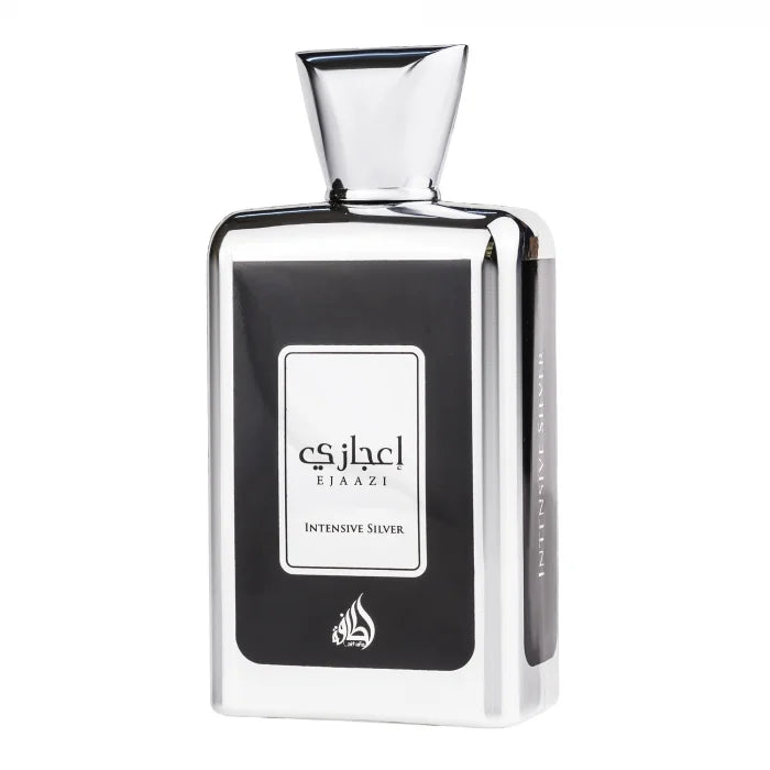 Parfum arabesc Lattafa Ejaazi Silver Intensive, apa de parfum 100 ml, barbati