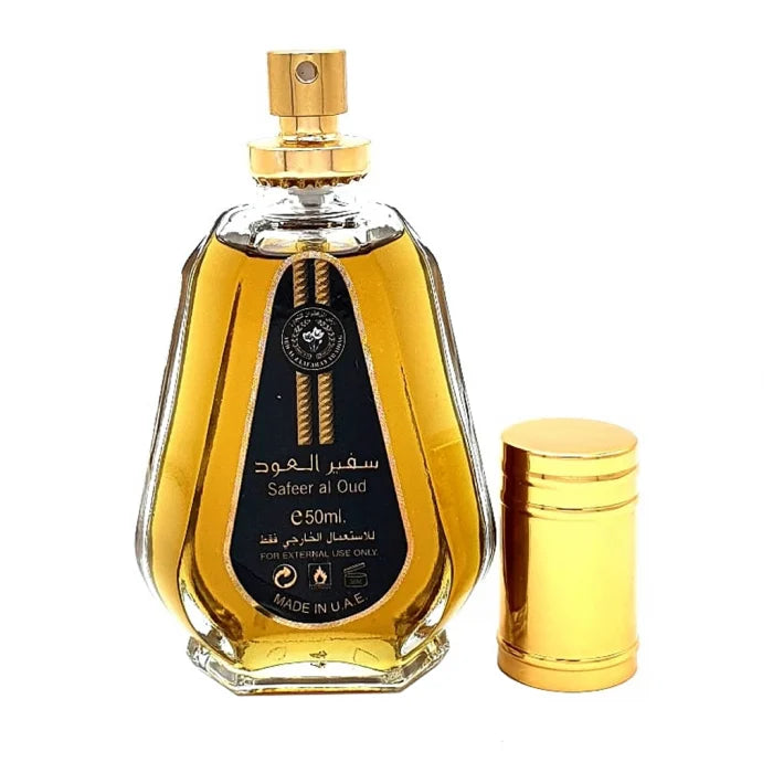 Apa de parfum Safeer Al Oud, Ard Al Zaafaran, unisex - 50 ml
