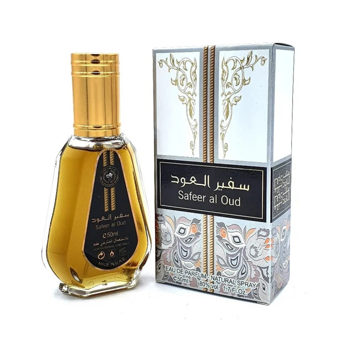 Apa de parfum Safeer Al Oud, Ard Al Zaafaran, unisex - 50 ml