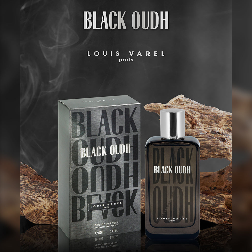 Parfum Louis Varel Black Oudh, apa de parfum 100 ml, unisex