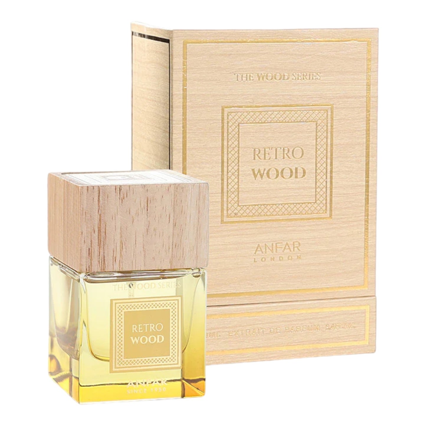RETRO WOOD by ANFAR LONDON, extract de parfum, barbati, 100ML