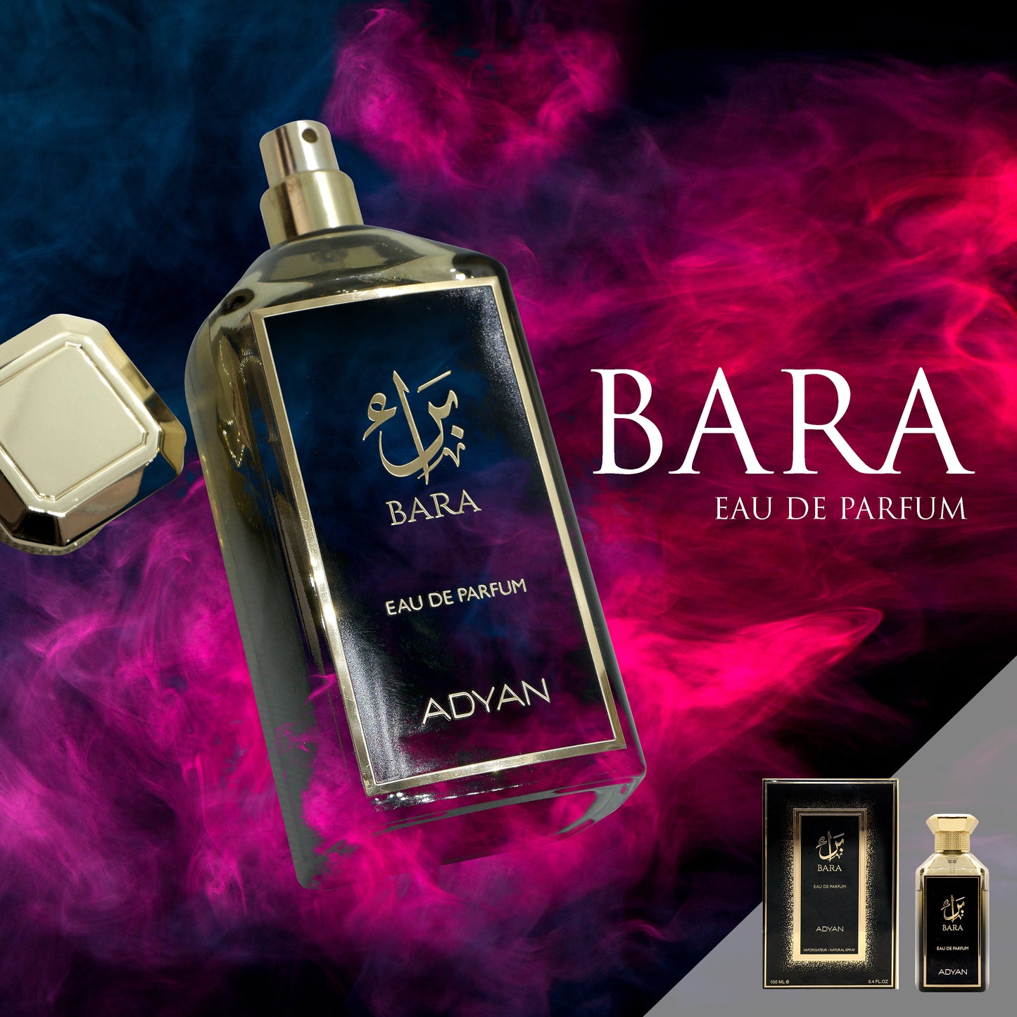 Extract de parfum Adyan, Bara, unisex, 100ml