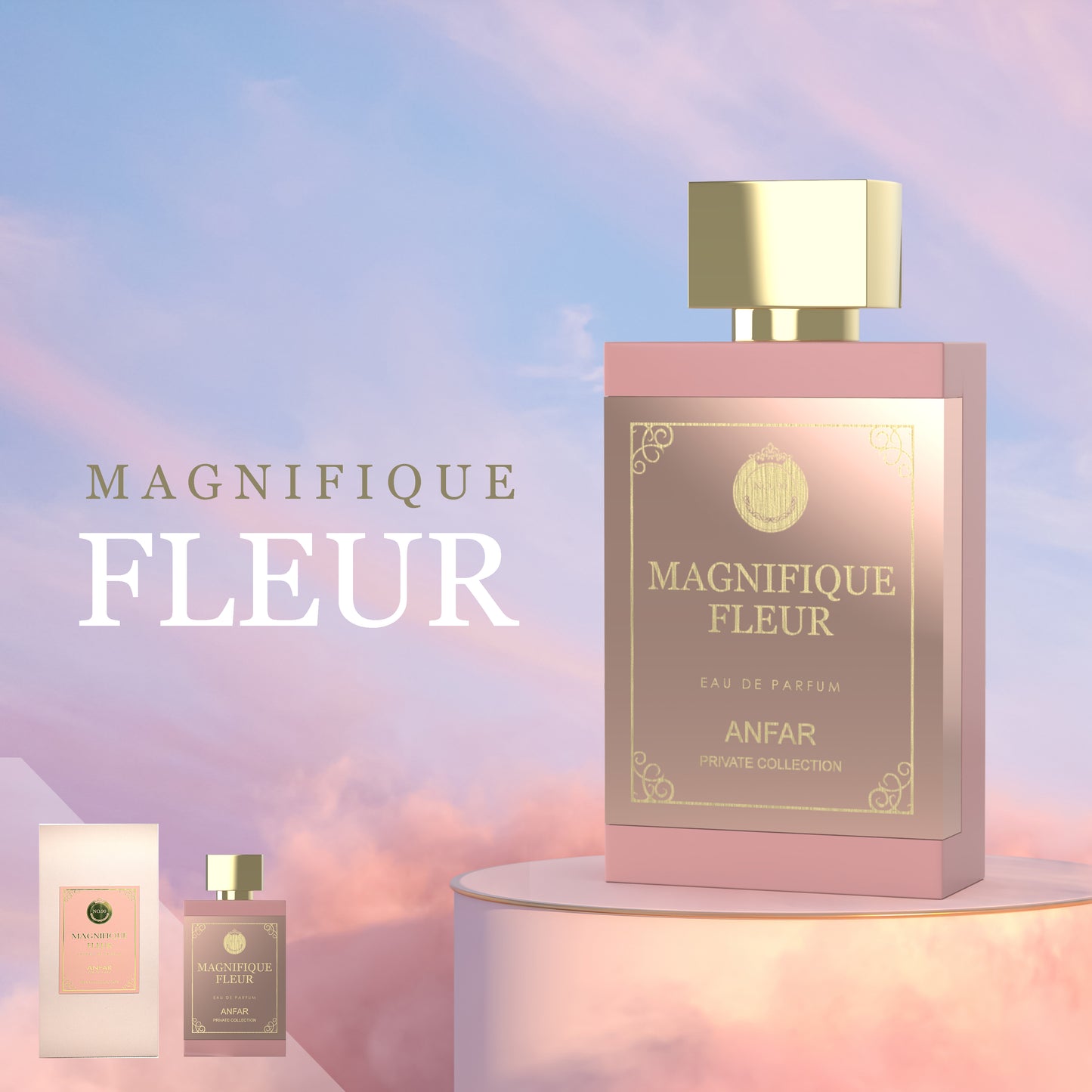 MAGNIFIQUE FLEUR by ANFAR, extract de parfum, femei, 50ML