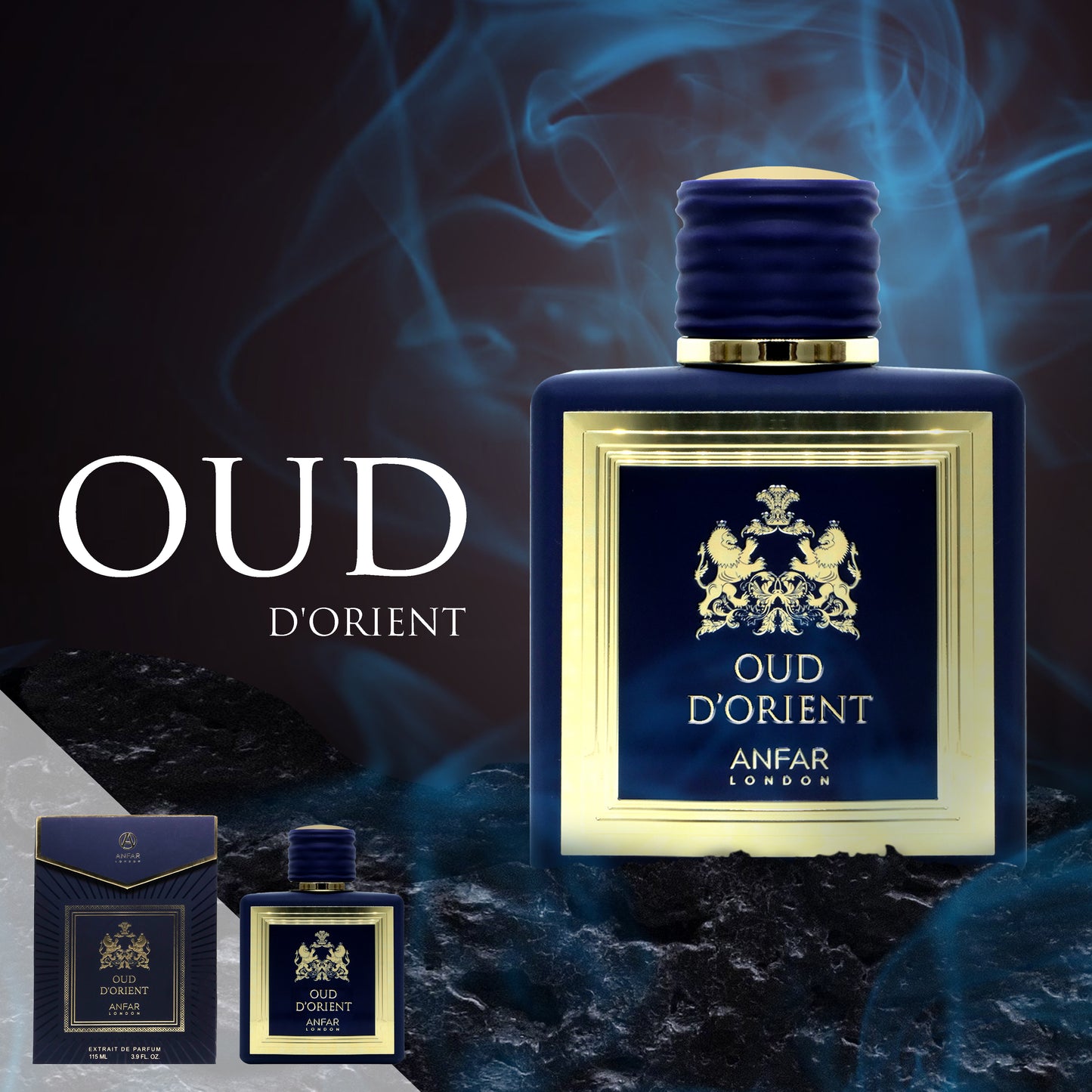 OUD D'ORIENT by ANFAR LONDON, extract de parfum, barbati, 115ML