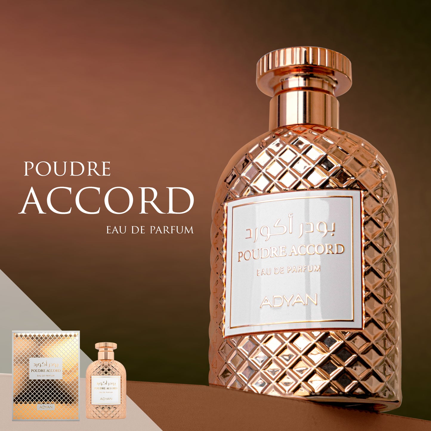 Apă de parfum Adyan, POUDRE ACCORD, femei, 100ml