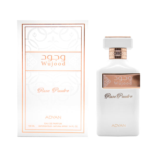 Apa de parfum Adyan, WUJOOD ROSE POUDRE, unisex, 100ml