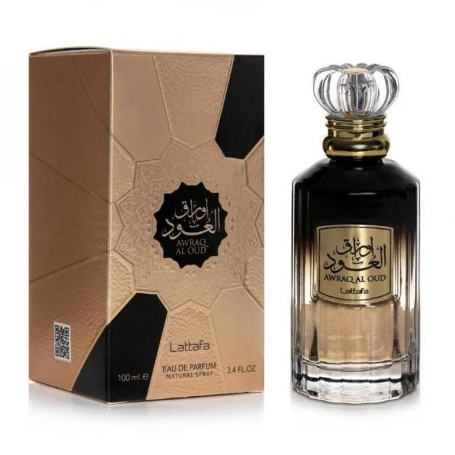 Parfum arabesc Lattafa Awraq al Oud, apa de parfum 100ml, unisex