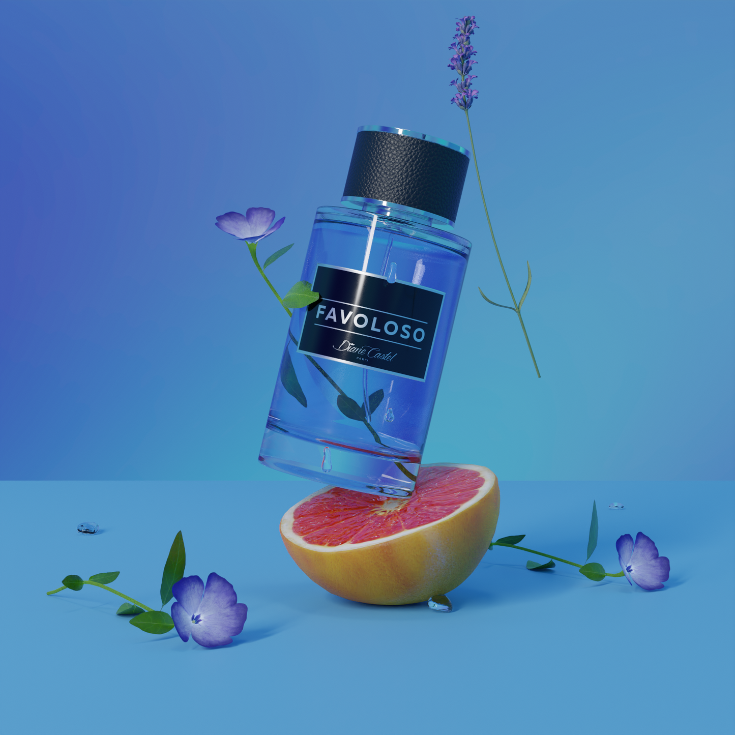 Set cadou 3 produse Favoloso, apă de parfum + gel de dus + mini parfum
