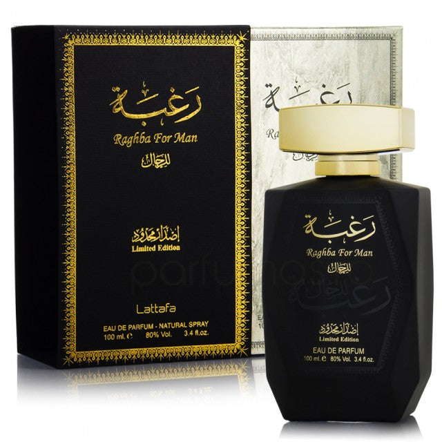 Parfum arabesc Raghba, Lattafa, apa de parfum 100 ml, barbati