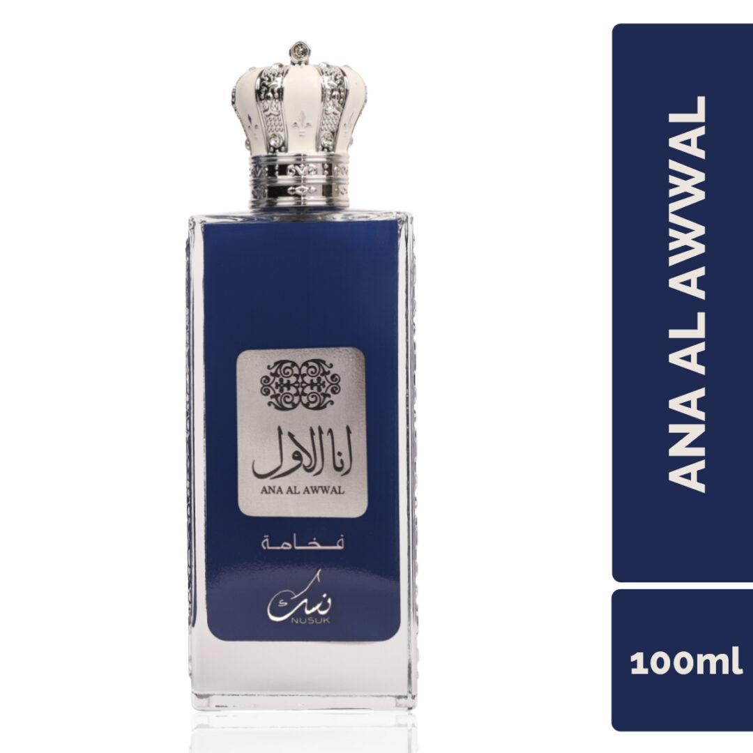 Parfum Ana Al Awwal Blue, Nusuk, apa de parfum 100ml, unisex