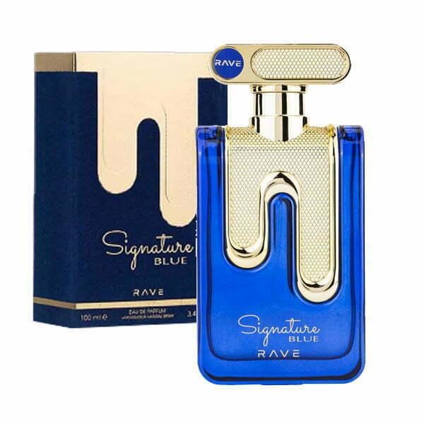 Parfum arabesc Signature Blue, RAVE, apa de parfum 100 ml, barbati