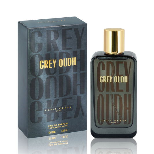 Parfum Louis Varel Grey Oudh, apa de parfum 100 ml, unisex